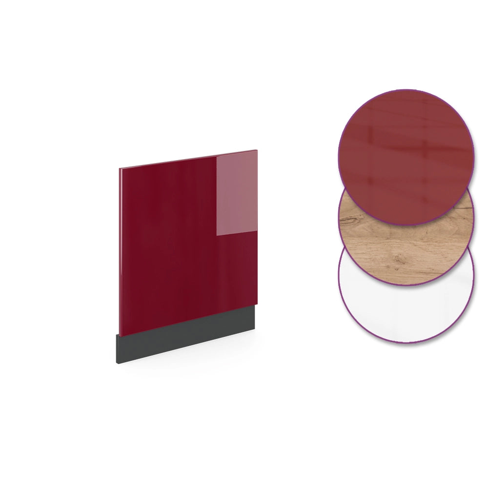 Vicco Pannello frontale Rosso 60 cm , AP Antracite