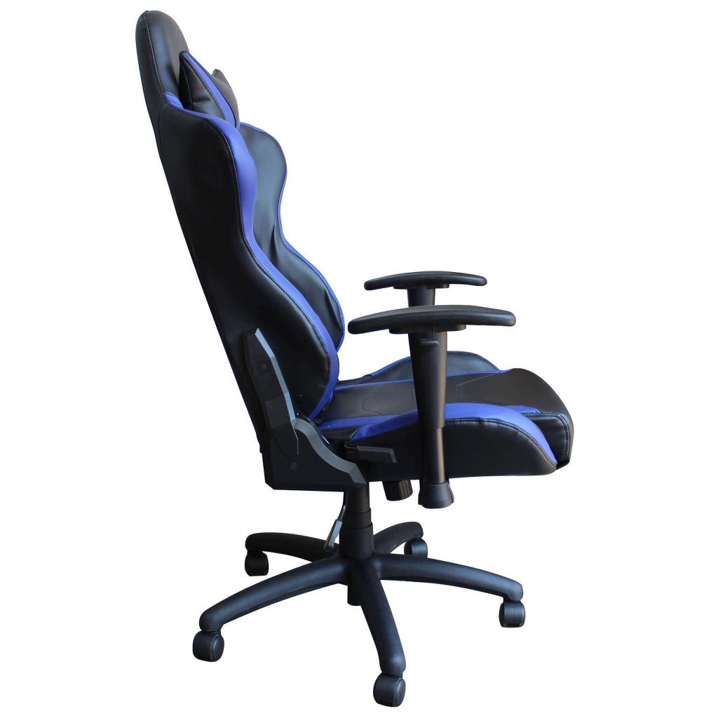 POLTRONA DA GAMING FALLOUT BLU E NERA CON POGGIA BRACCIA