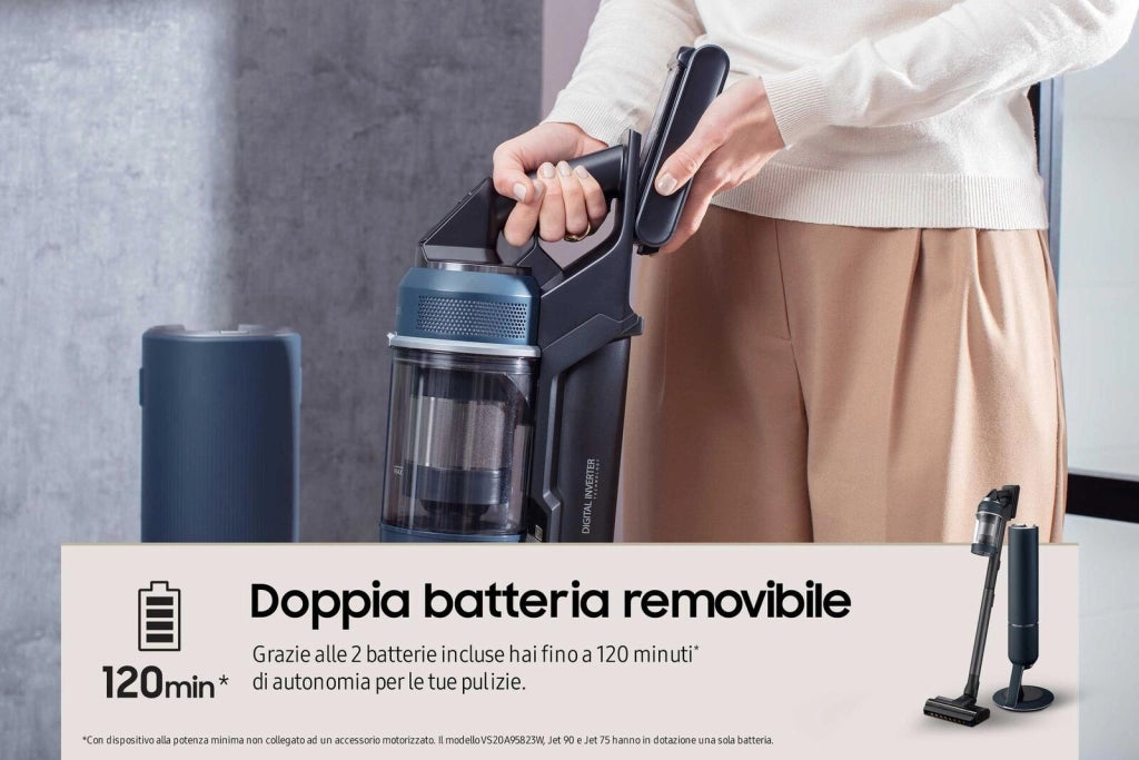 Samsung VS20B95973B-WA Scopa Elettrica Midnight Blue