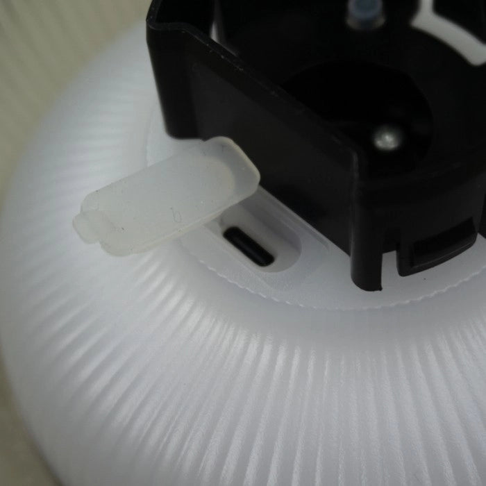 Applique solare LED 2,5W 4000K USB-C sensore nero Ecolight