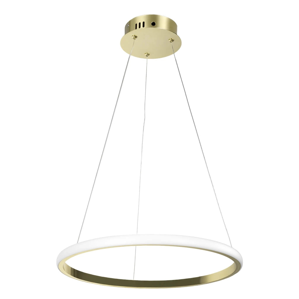 Lampada A Sospensione Lhj001-cp 40 Cm Gold