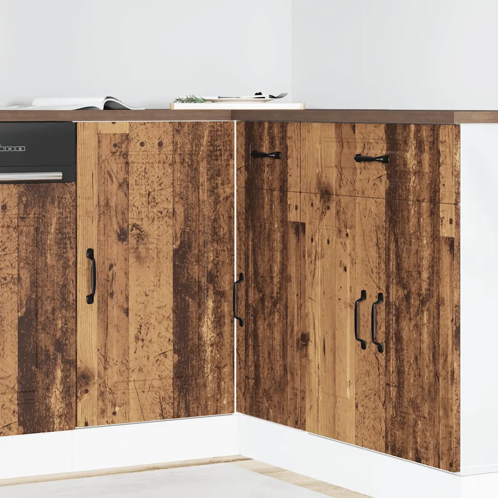 Pensile da cucina | Base da Cucina Kalmar Legno Vecchio in Legno Multistrato