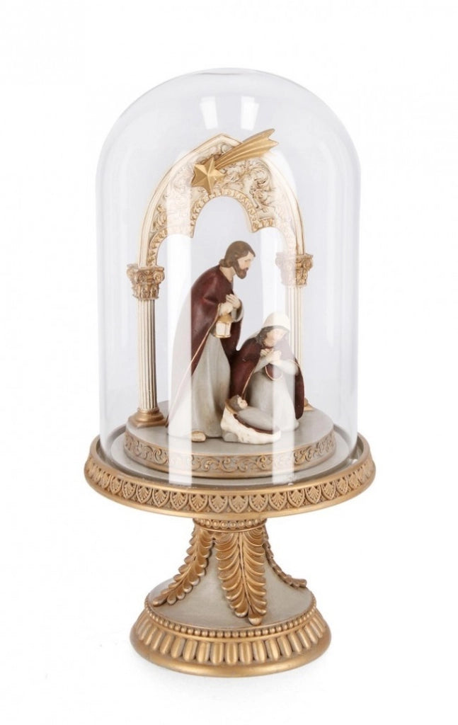 Campana Verticale Karolyn Natività con Supporto (2 Pezzi)
