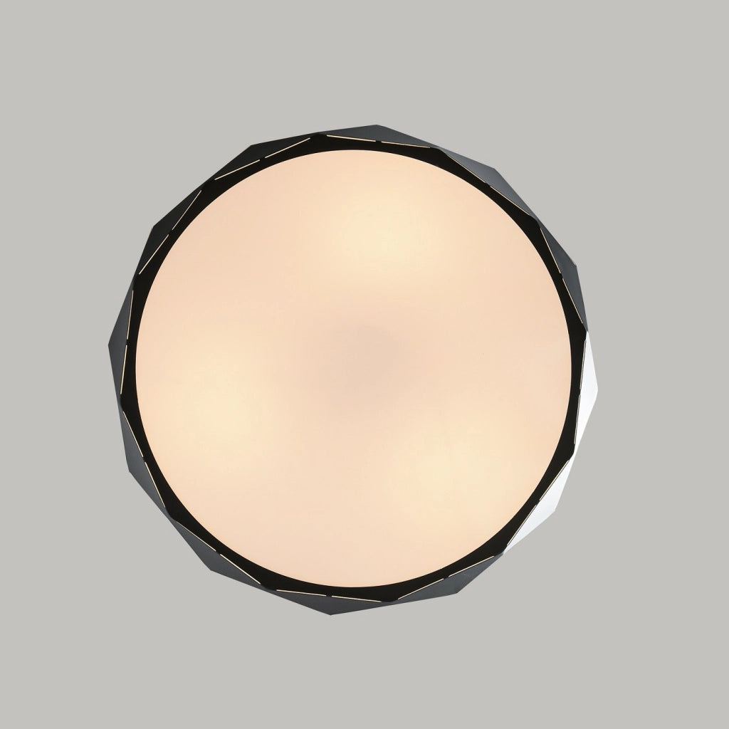 Lampada a sospensione Reus Light Prestige 3xE27 nera