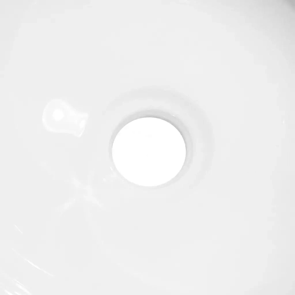 Lavandino Bianco 28x28x10 cm Ceramica 242569