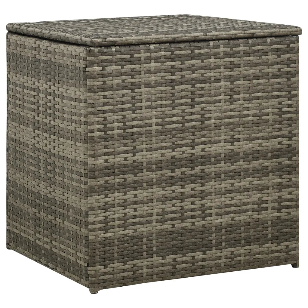 Set Divani da Giardino 4 pz con Cuscini in Polyrattan Grigio 313130