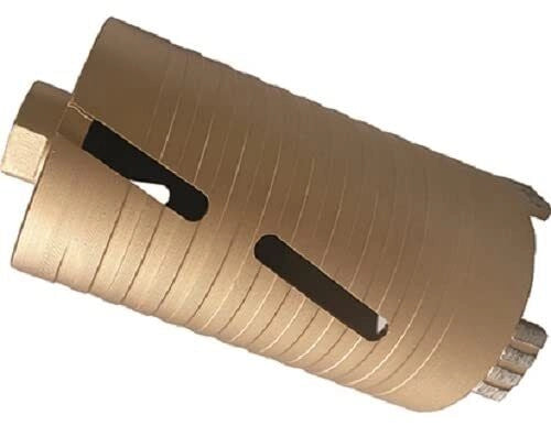 HU-Firma 4099610 Fresa Carotatrice Diamantata 4 Settori Diametro 82 mm Lunghezza 175 mm Taglio a Secco