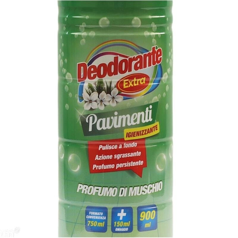 SET 2 PZ MAURY'S DETERGENTE PAVIMENTI 900 ML MUSCHIO BIANCO