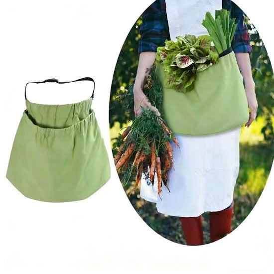 Kit per la raccolta frutta e verdura - per 1 pezzo - colore verde