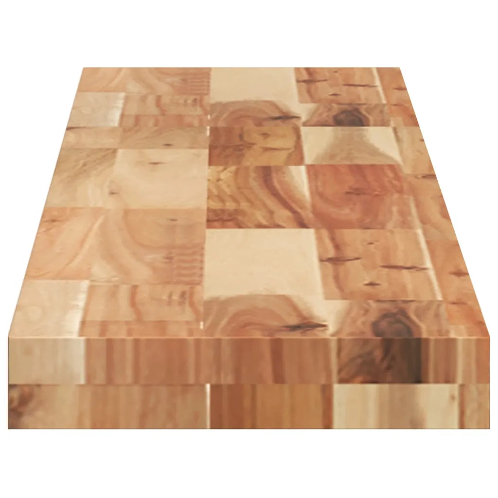Mensole Parete | Scaffale a Parete | Ripiano a Parete 160x20x4cm Legno Massello Acacia Rifinito Olio