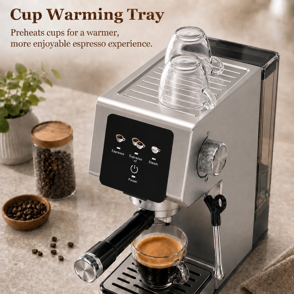 Macchina da Caff¨¨ Espresso Professionale 1350W ¨C Xylo ¨C 1.2L Touch Screen