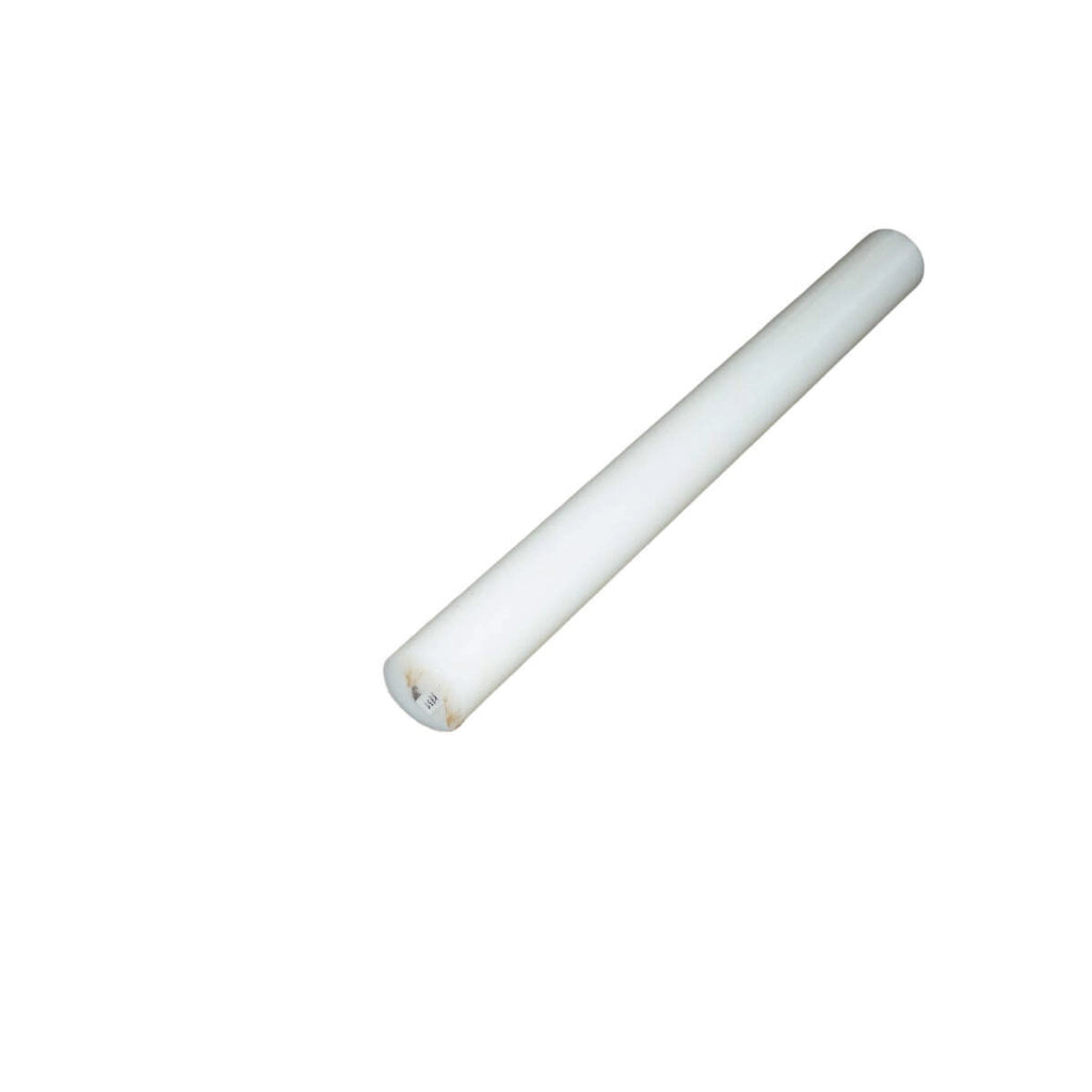 Barra di poliammide PA6 bianca Fi 90x330mm, 2.63 Kg