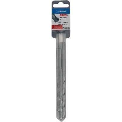 PUNTA TRAPANO WIDIA GRES+030421 KRINO - MM 6,0/10 CF=PZ 3- 1 confezioni