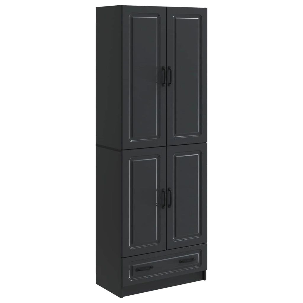 Set di armadi 2 pcs Nero Legno ingegnerizzato 3416935