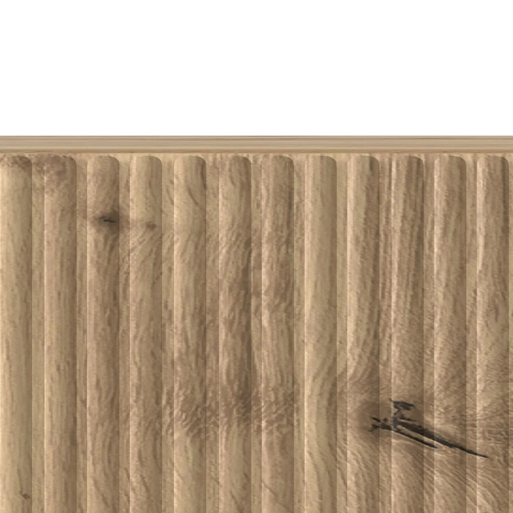 Mobile TV con cassetto-Credenza per TV Rovere Artigianale 147 x 34,5 x 30 cm 551941