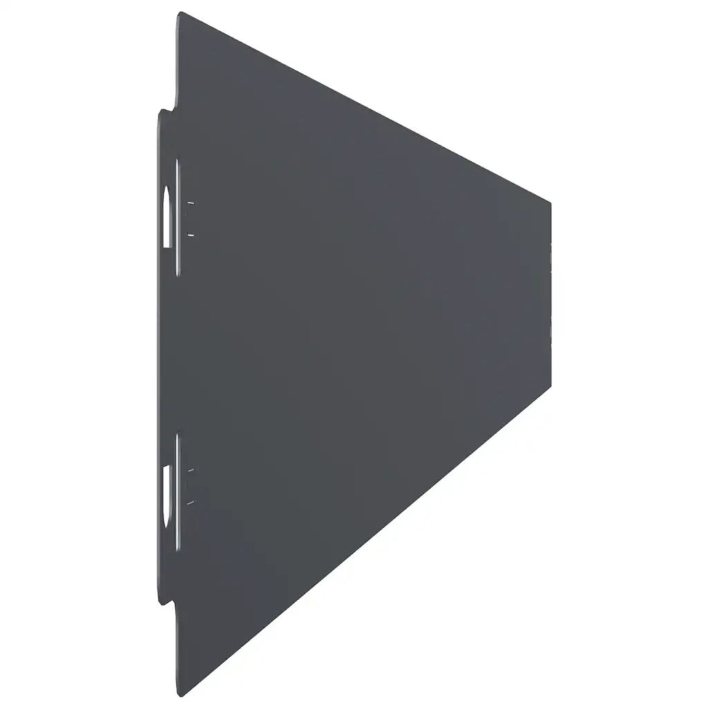 Bordure per Prato 50 pz Antracite Acciaio Laminato a Freddo