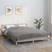 Coperta Ponderata Grigia 220x230 cm 15 kg Tessuto 3154845