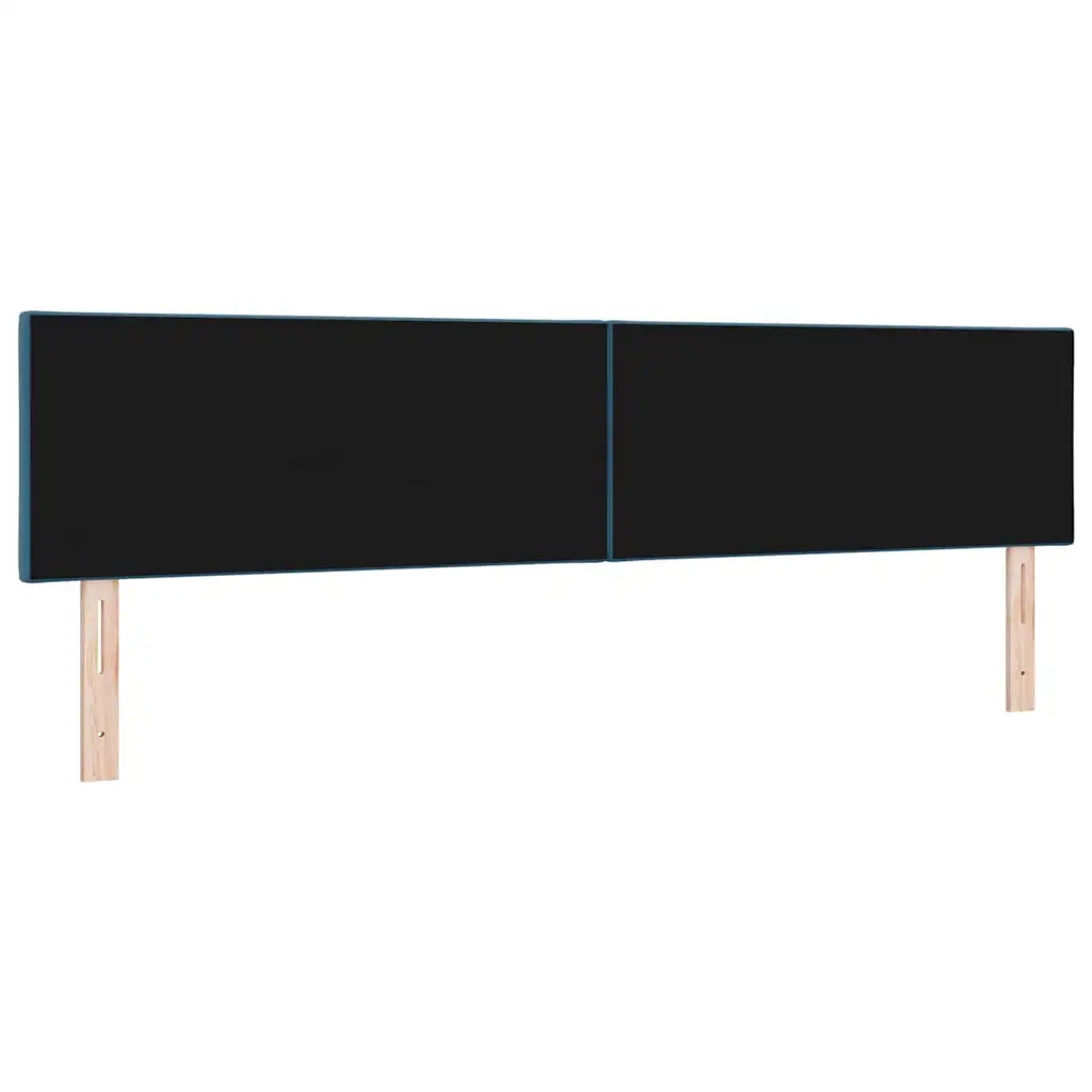 Testiera LED Blu Scuro 200 cm Velluto 3338263