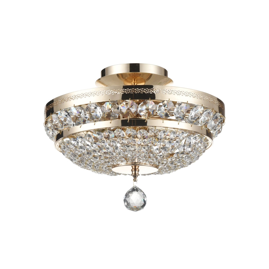 Lampadario Ottilia Maytoni cristallo oro 3xE14 DIA700