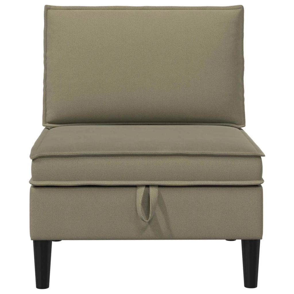 Divano Medio con Storage Cachi Velluto 42027118