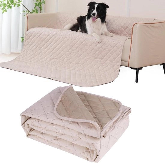 Duvetta acqua resistente - coperta per cani per divano e letto - reversibile e resistente ai graffi - lavabile - ideale per cani