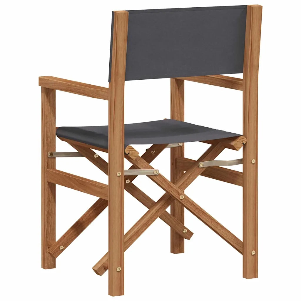 Sedia da pranzo Grigio 56 x 54 x 87 cm Legno di teak solido 42008018
