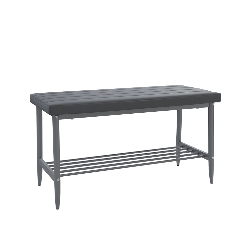 Vicco panca ad angolo Grigio 85 x 35 cm