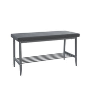 Vicco panca ad angolo Grigio 85 x 35 cm