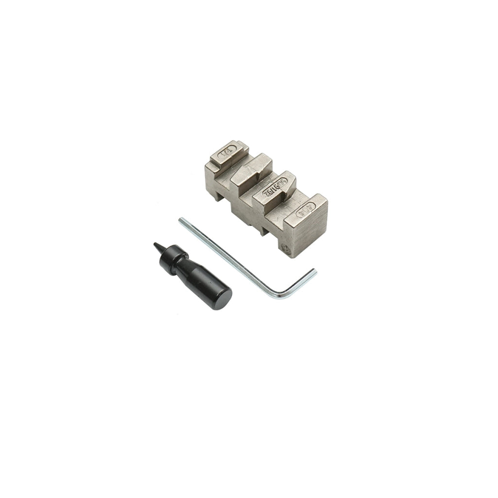 Rivettatrice per catene di motoseghe con passo 0,325, 0,404, 1/4, 3/8