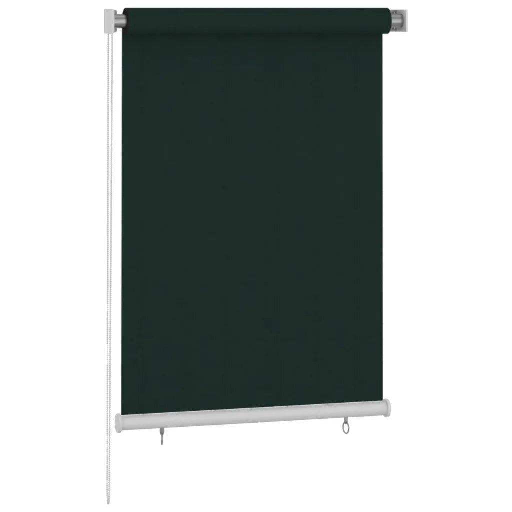 Tenda a Rullo per Esterni 105(L)x140(A) cm Verde scuro HDPE 312811