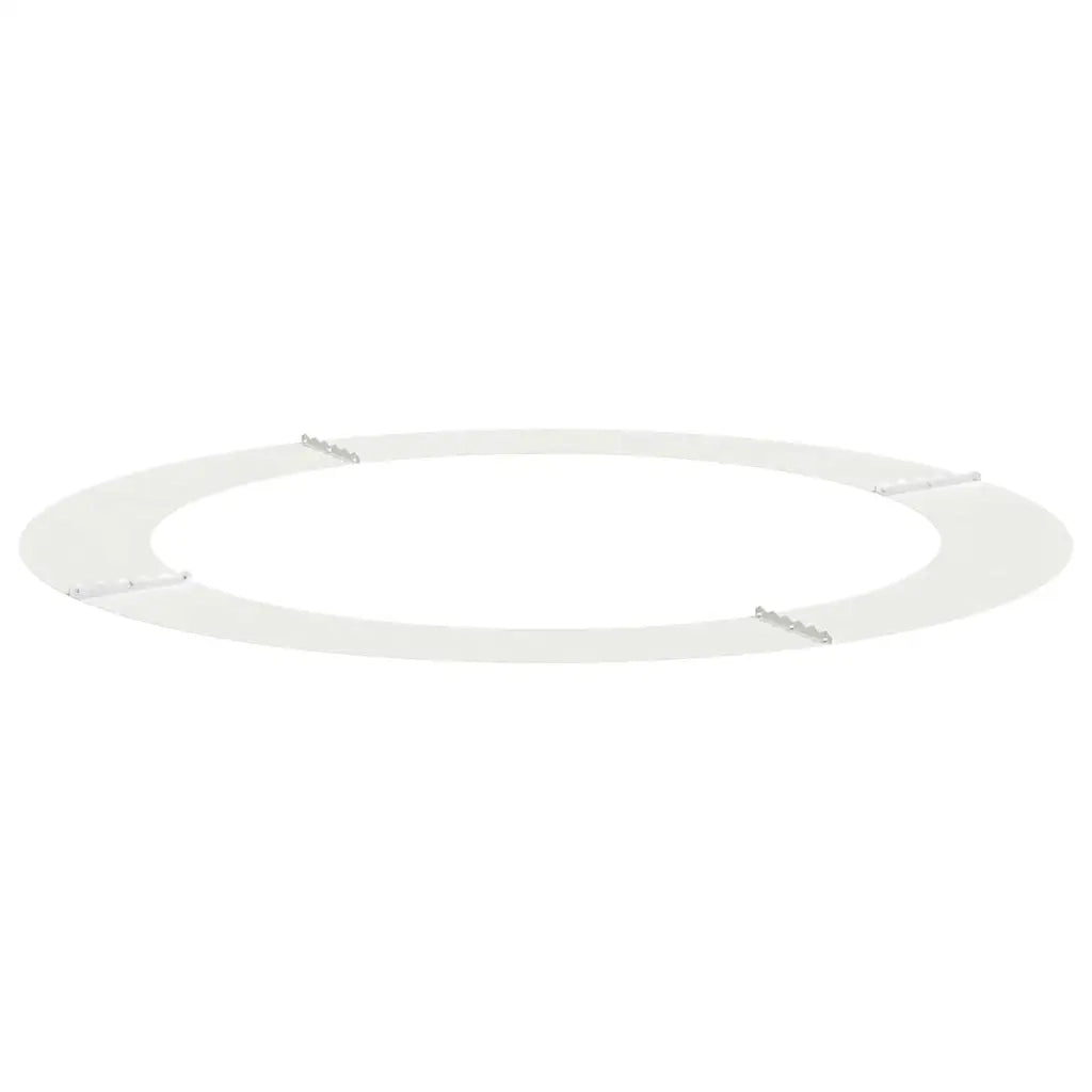 adatto per Anelli d'Albero Piatto 5 pcs Bianco Ø90 / 120 cm 873721