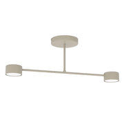 Lampada da soffitto HALO beige 2xGX53 Emibig