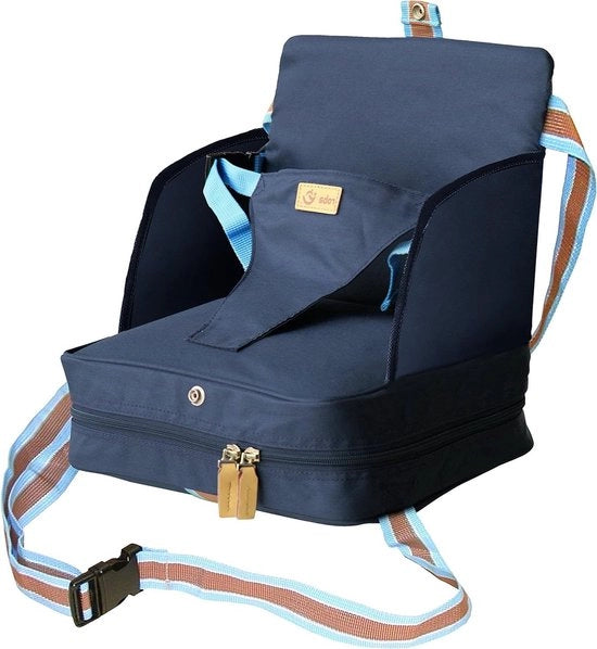 Seggiolino auto trasformabile - Alzata flessibile - Blu