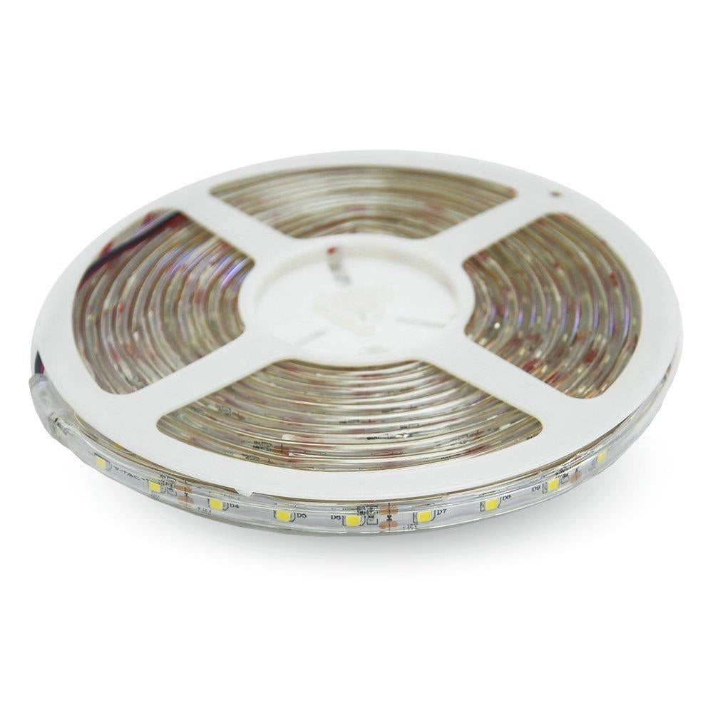 Striscia LED V-TAC 5m IP65 SMD3528 60LED/m 3000K 4,2W/m
