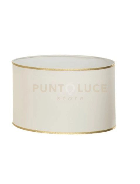 PARALUME 2028 DM.40CM AVORIO E ORO ATTACCO E27