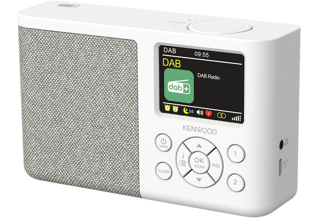 Radiosveglia dab bt white cr-m30dab-w