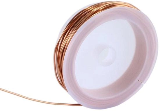 Cavo elettrico isolato a 1 mm - geamato - 10 metri - adatto per fai da te - isolante - flessibile