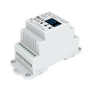 Decoder DMX512 4 Canali 0/1-10V, 12-24V DC, RDM, Uscita Analogica