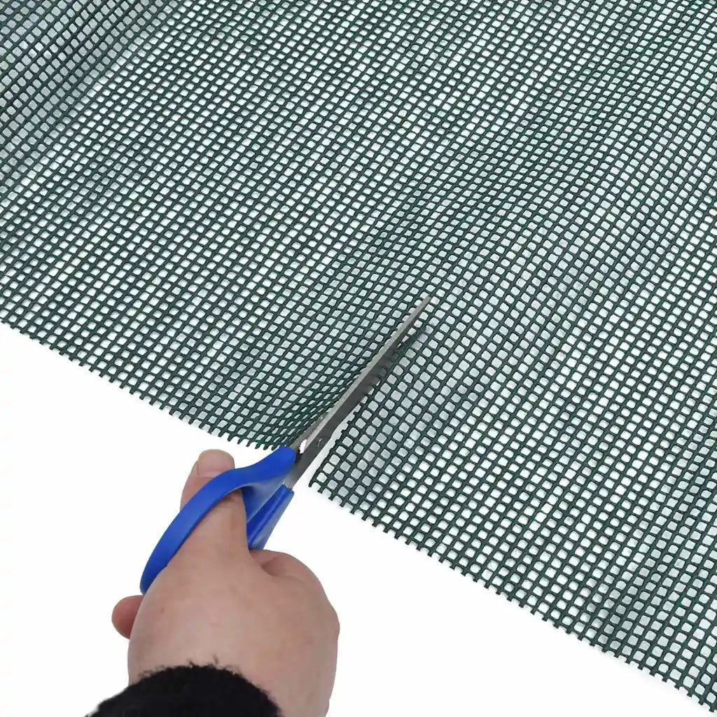 Tappeto da Tenda Verde 500 × 350 cm Poliestere 42002791