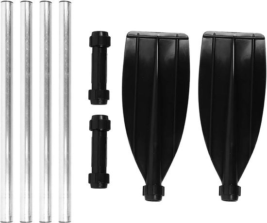 Remo Paddles 125cm - Manubrio Rimosso - Galleggiante - Portatile - Alluminio - Adatto per Barca/Kayak/Veliero