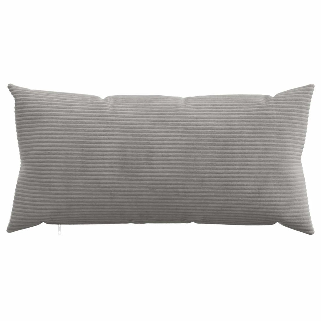 Federa 6 pcs HEERLEN Grigio Chiaro 40 x 70 cm corduroy 909532