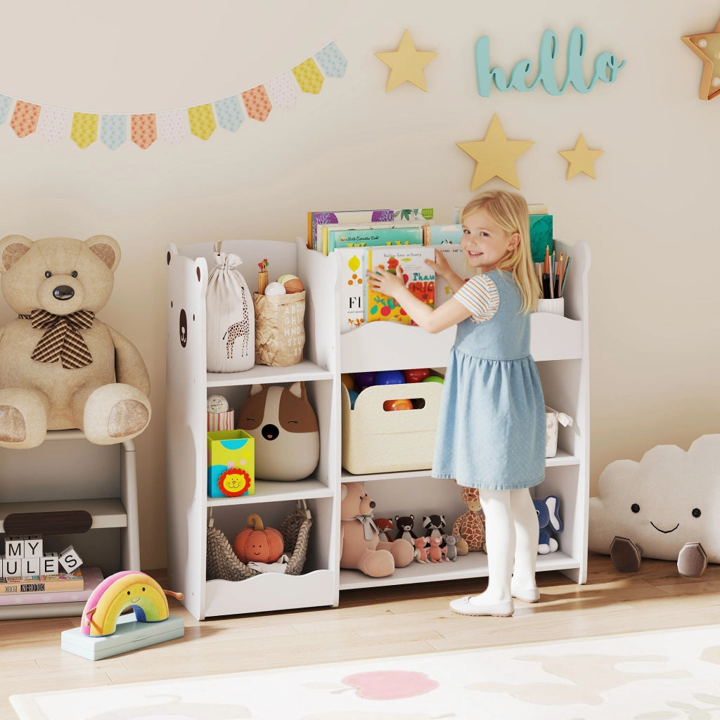 Scaffale Bambini con Ripiani Aperti ¨C Minimal ¨C Bianco