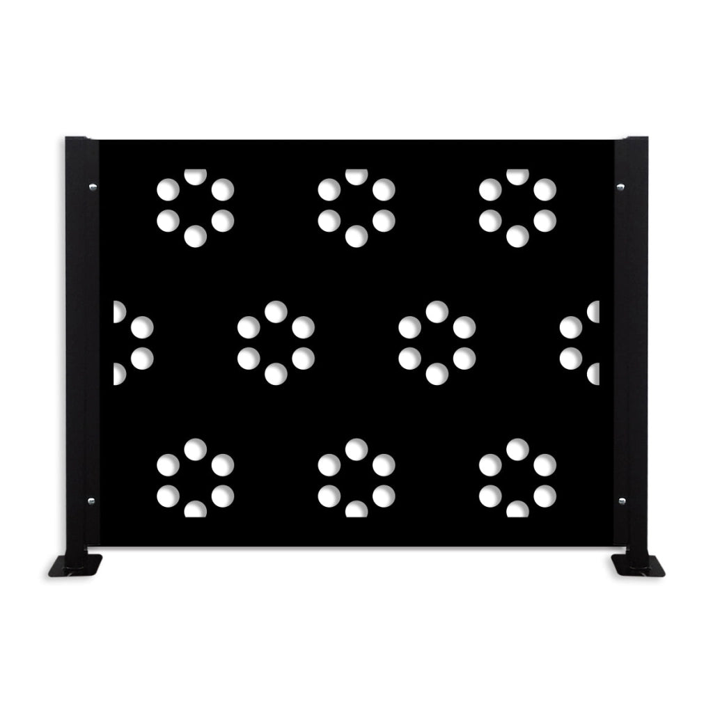 Ringhiera DEKOPLAST rettangolare mod. JOINT-H Colore: nero