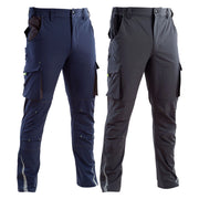 Pantalone da lavoro estivo blu Tg. M