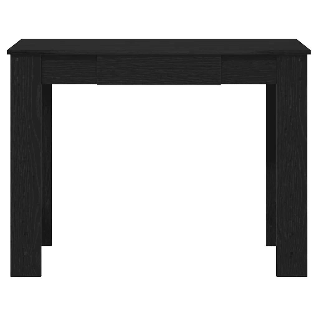 Scrivania Nera 100x45x75 cm in Legno Multistrato 860428