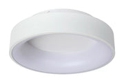 Plafoniera LED Lucide Mirage rotonda 38cm 22W bianca