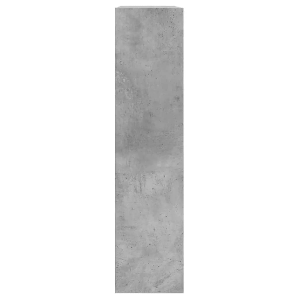 Scarpiera mobiletto portascarpe mobile per ingresso/corridoio/soggiorno 80 x 21 x 87,5 cm legno ingegnerizzato grigio 02_0021851