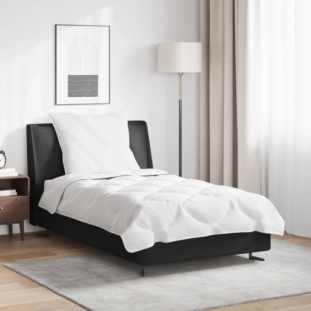 Set di Piumoni con cuscino 2 pz | Duvet Bianco Microfibra