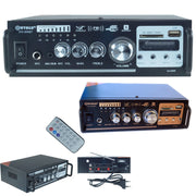amplificatore audio stereo 2 canali bluetooth karaoke mp3 radio fm hi-fi 806BT