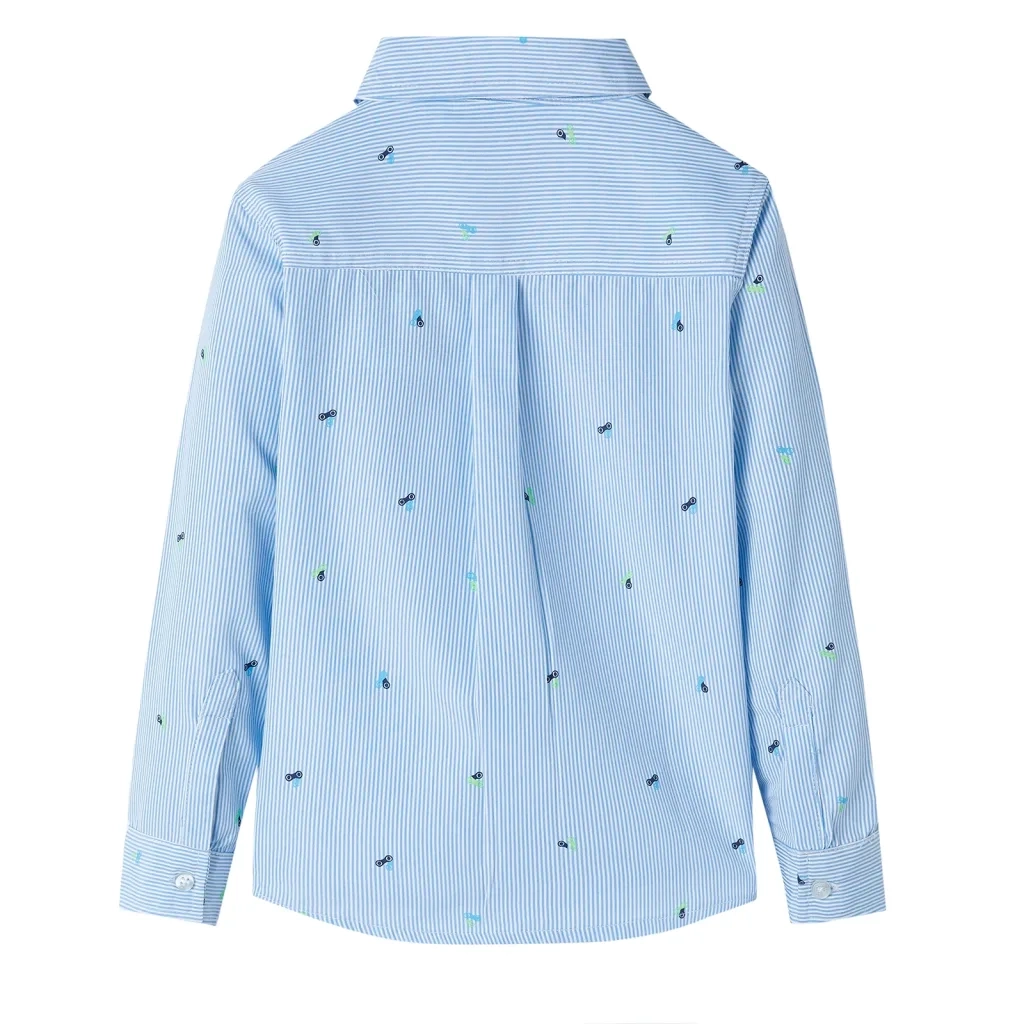 Camicia da Bambino Azzurra 92 12184
